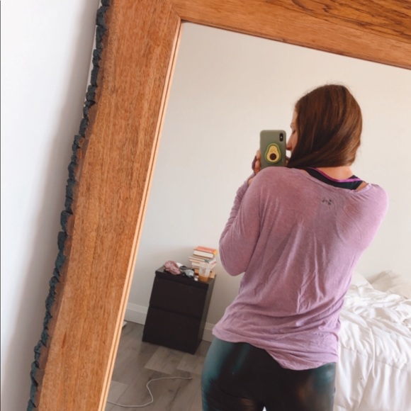 Purple Long Sleeve Under Armour Tee - Picture 4 of 12